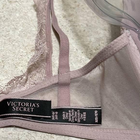 VICTORIA’S SECRET VERY SEXY PUSH UP BRA IN  DUSTY ROSE WITH LACE DETAILS - Picture 5 of 6